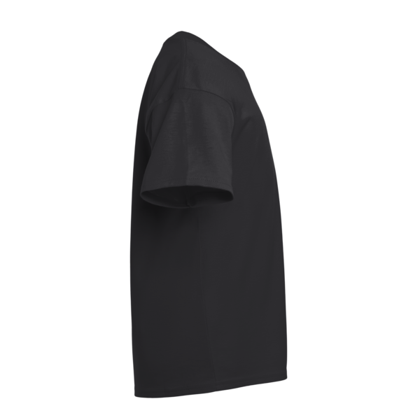 Team 365 Youth Zone Performance T-Shirt, Black, Right Sleeve view