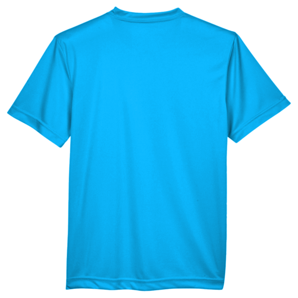 Team 365 Youth Zone Performance T-Shirt, Electric Blue, Back view