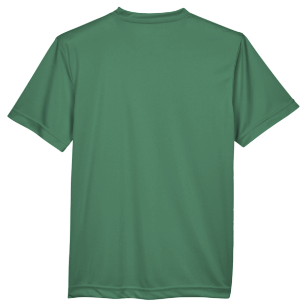 Team 365 Youth Zone Performance T-Shirt, Sport Dark Green, Back view