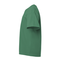 Team 365 Youth Zone Performance T-Shirt, Sport Dark Green, Left Sleeve view