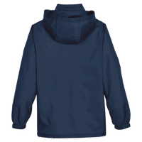Team 365 Youth Zone Protect Lightweight Jacket, Sport Dark Navy, Back view