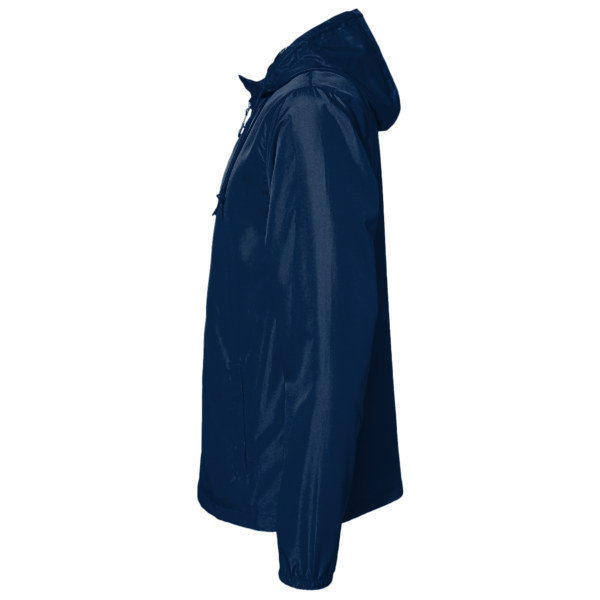 Team 365 Youth Zone Protect Lightweight Jacket, Sport Dark Navy, Left Sleeve view