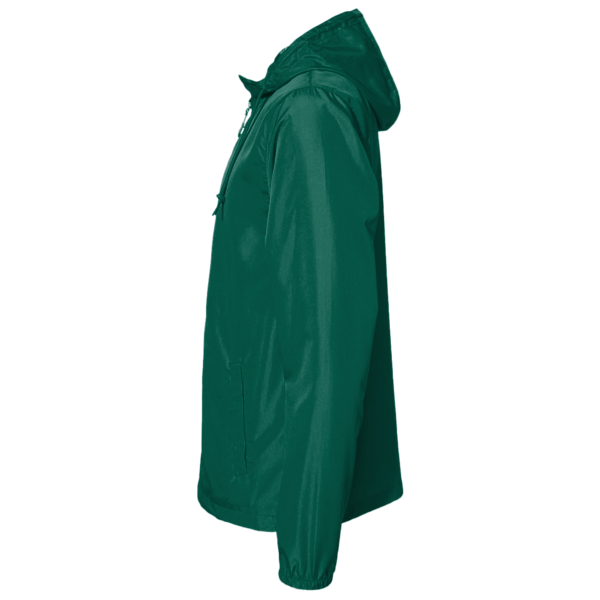 Team 365 Youth Zone Protect Lightweight Jacket, Sport Forest, Left Sleeve view