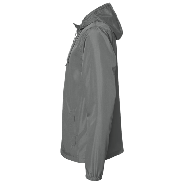 Team 365 Youth Zone Protect Lightweight Jacket, Sport Graphite, Left Sleeve view