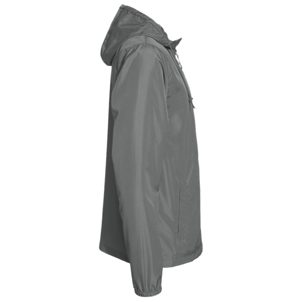 Team 365 Youth Zone Protect Lightweight Jacket, Sport Graphite, Right Sleeve view