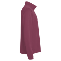 Team 365 Youth Zone Sonic Heather Performance Quarter-Zip Pullover, Sport Maroon Heather, Right Sleeve view