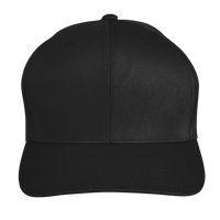 Team 365 Zone Performance Cap by Yupoong®, Black, Front view