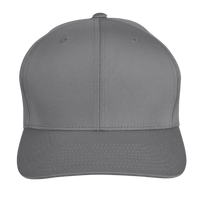Team 365 Zone Performance Cap by Yupoong®, Sport Graphite, Front view