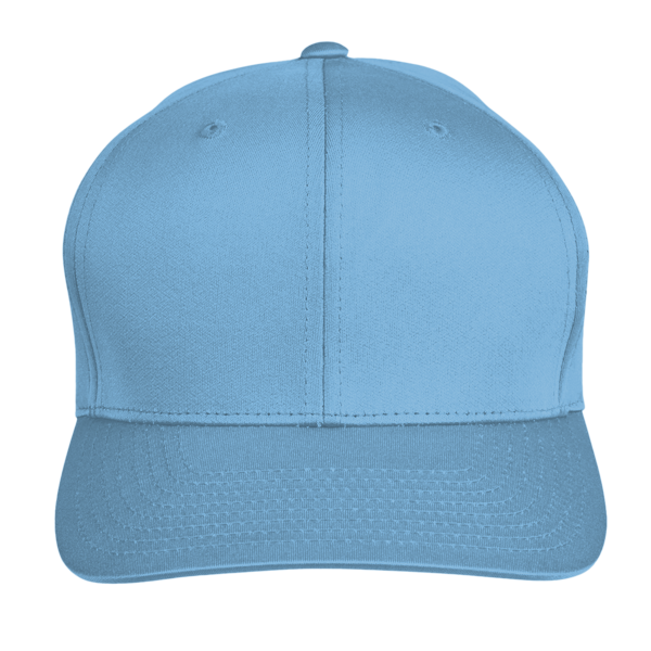 Team 365 Zone Performance Cap by Yupoong®, Sport Light Blue, Front view