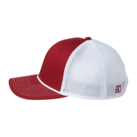 The Game Everyday Rope Trucker Cap, Cardinal / White / White, Left Side view