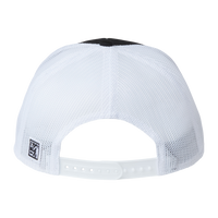 The Game Everyday Rope Trucker Cap, Light Grey / Black / Black, Back view
