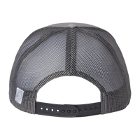 The Game Everyday Rope Trucker Cap, Light Grey / Charcoal / Charcoal, Back view