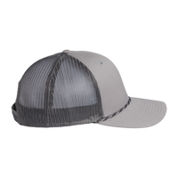 The Game Everyday Rope Trucker Cap, Light Grey / Charcoal / Charcoal, Right Side view