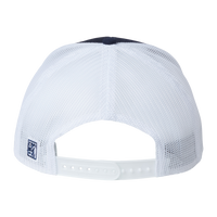 The Game Everyday Rope Trucker Cap, Navy / White / White, Back view