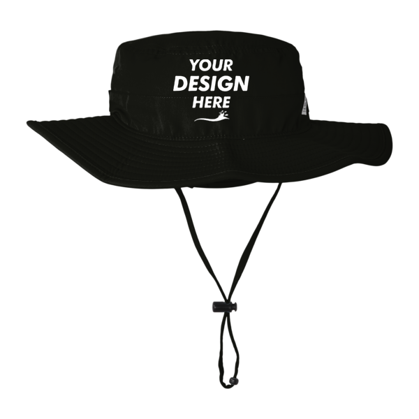 The Game Ultralight Booney, Black / Black, Front view, Mockup