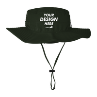 The Game Ultralight Booney, Dark Green / Dark Green, Front view, Mockup