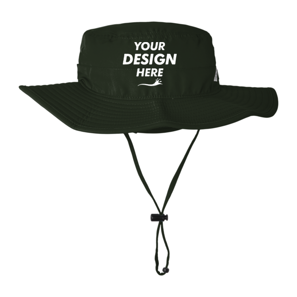 The Game Ultralight Booney, Dark Green / Dark Green, Front view, Mockup