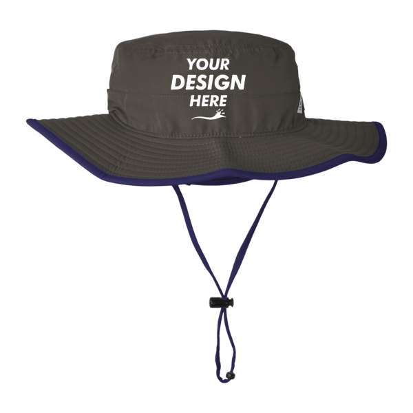 The Game Ultralight Booney, Dark Grey / Royal, Front view, Mockup