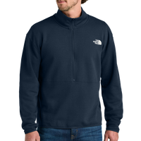 The North Face Double Knit 1/2 Zip Fleece, Summit Navy, Front view