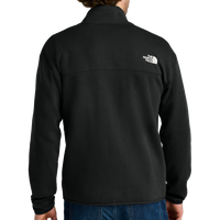 The North Face Double Knit 1/2 Zip Fleece, Tnf Black, Back view