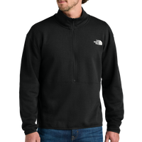 The North Face Double Knit 1/2 Zip Fleece, Tnf Black, Front view