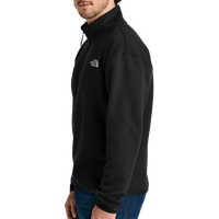 The North Face Double Knit 1/2 Zip Fleece, Tnf Black, Left Sleeve view
