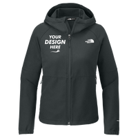 The North Face Double Knit Full Zip Hoodie, Asphalt Grey / Asphalt Grey, Front view, Mockup