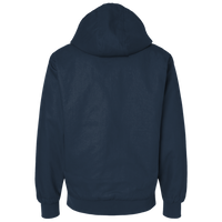 The North Face Double Knit Full Zip Hoodie, Summit Navy / Summit Navy, Back view