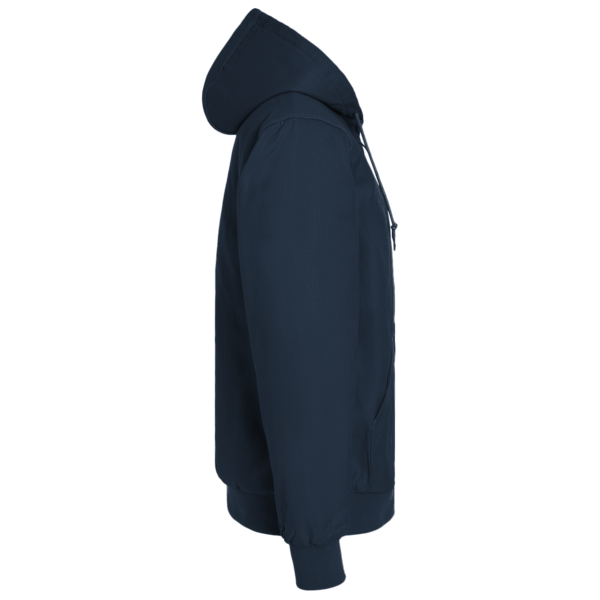 The North Face Double Knit Full Zip Hoodie, Summit Navy / Summit Navy, Right Sleeve view