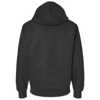 The North Face Double Knit Full Zip Hoodie, Tnf Black / Tnf Black, Back view