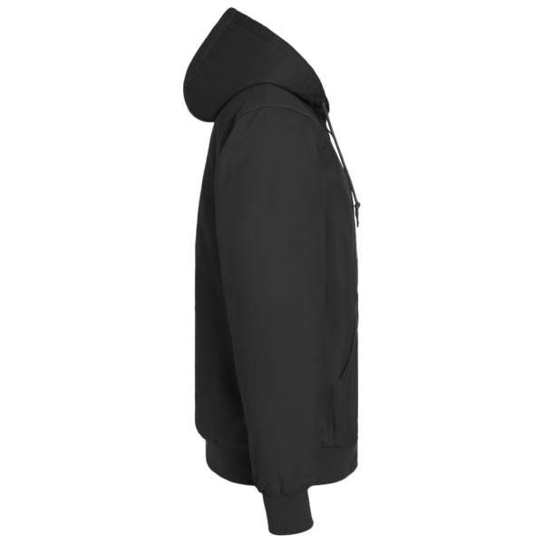 The North Face Double Knit Full Zip Hoodie, Tnf Black / Tnf Black, Right Sleeve view