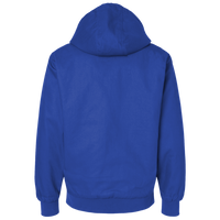 The North Face Double Knit Full Zip Hoodie, Tnf Blue / Tnf Black, Back view