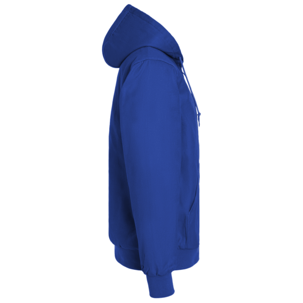 The North Face Double Knit Full Zip Hoodie, Tnf Blue / Tnf Black, Right Sleeve view