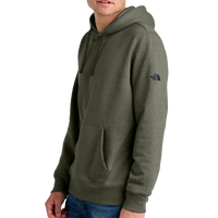 The North Face Sleeve Logo Pullover Hoodie, New Taupe Green Heather, Left Sleeve view