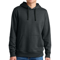 The North Face Sleeve Logo Pullover Hoodie, Tnf Black Heather, Front view