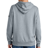The North Face Sleeve Logo Pullover Hoodie, Tnf Light Grey Heather, Back view