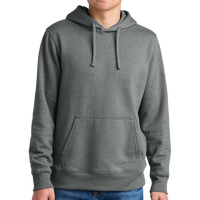 The North Face Sleeve Logo Pullover Hoodie, Tnf Medium Grey Heather, Front view
