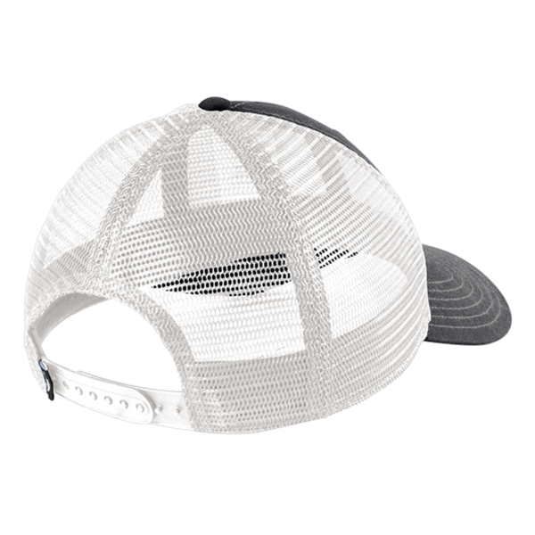 The North Face Ultimate Trucker Cap, Asphalt Grey / Tnf White, Back view