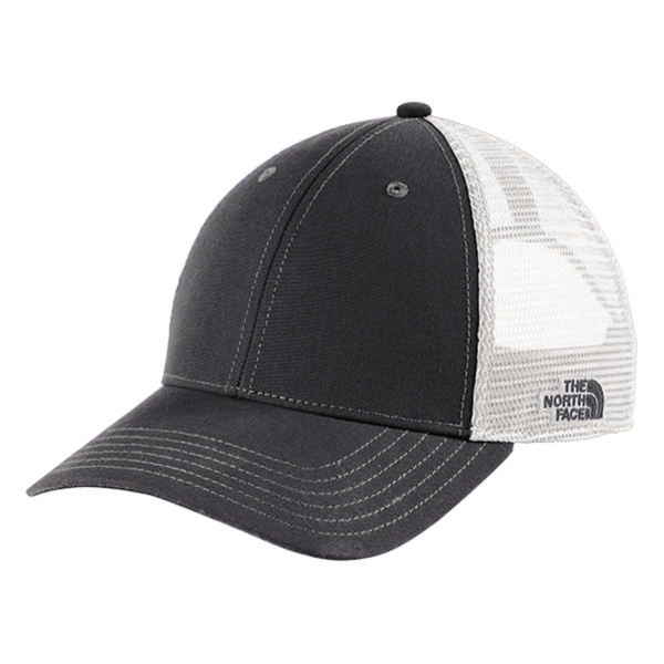 The North Face Ultimate Trucker Cap, Asphalt Grey / Tnf White, Left Side view