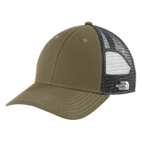 The North Face Ultimate Trucker Cap, Burnt Olive Green / Asphalt Grey, Left Side view