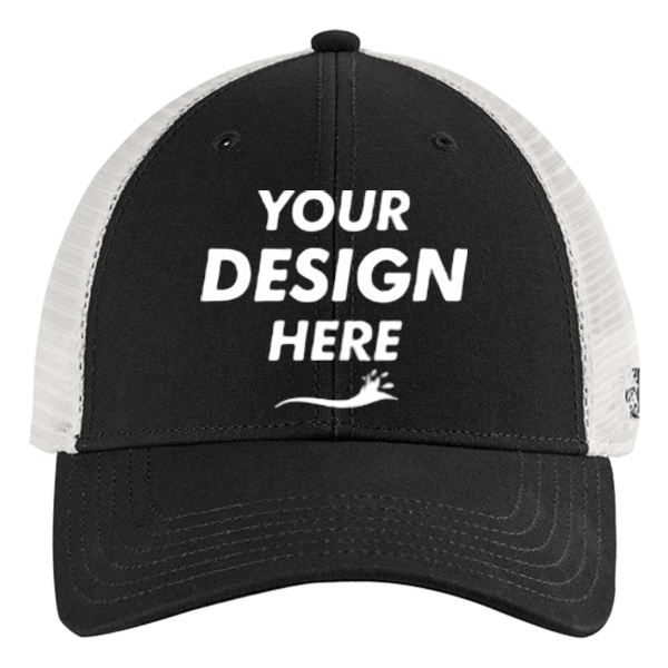 The North Face Ultimate Trucker Cap, Tnf Black / Tnf White, Front view, Mockup