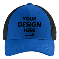 The North Face Ultimate Trucker Cap, Tnf Blue / Tnf Black, Front view, Mockup