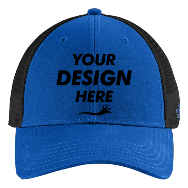 The North Face Ultimate Trucker Cap, Tnf Blue / Tnf Black, Front view, Mockup