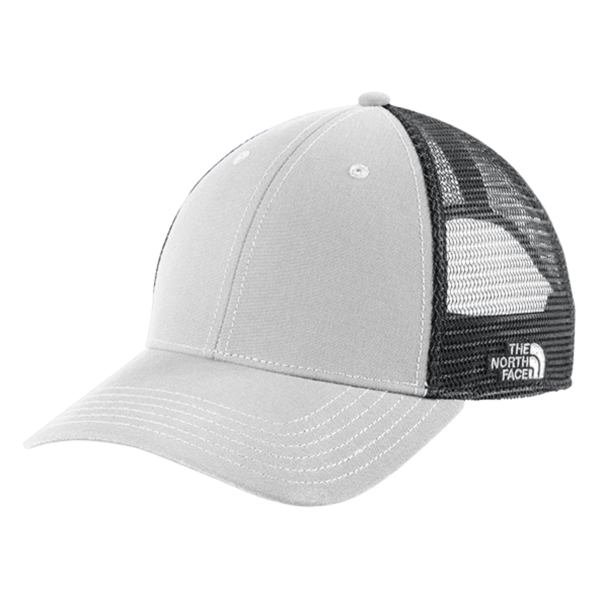 The North Face Ultimate Trucker Cap, Vintage White / Asphalt Grey, Left Side view
