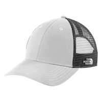 The North Face Ultimate Trucker Cap, Vintage White / Asphalt Grey, Left Side view