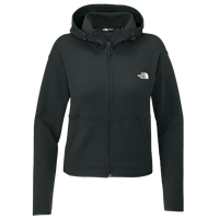 The North Face Women's Double Knit Full Zip Hoodie, Asphalt Grey / Asphalt Grey, Front view