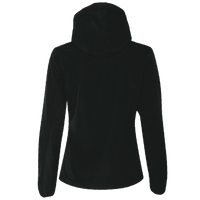 The North Face Women's Double Knit Full Zip Hoodie, Tnf Black / Tnf Black, Back view