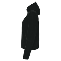 The North Face Women's Double Knit Full Zip Hoodie, Tnf Black / Tnf Black, Left Sleeve view