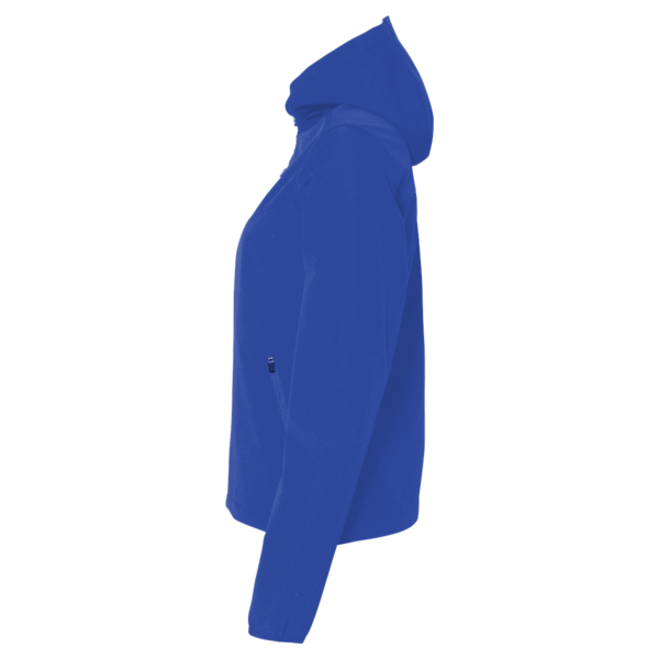 The North Face Women's Double Knit Full Zip Hoodie, Tnf Blue / Tnf Black, Left Sleeve view