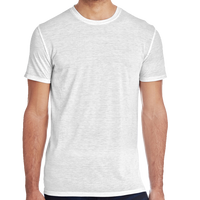 Threadfast Apparel Men's Blizzard Jersey T-Shirt, White Blizzard, Front view